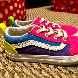 Vans -Multi-color - 2 sizes for sale